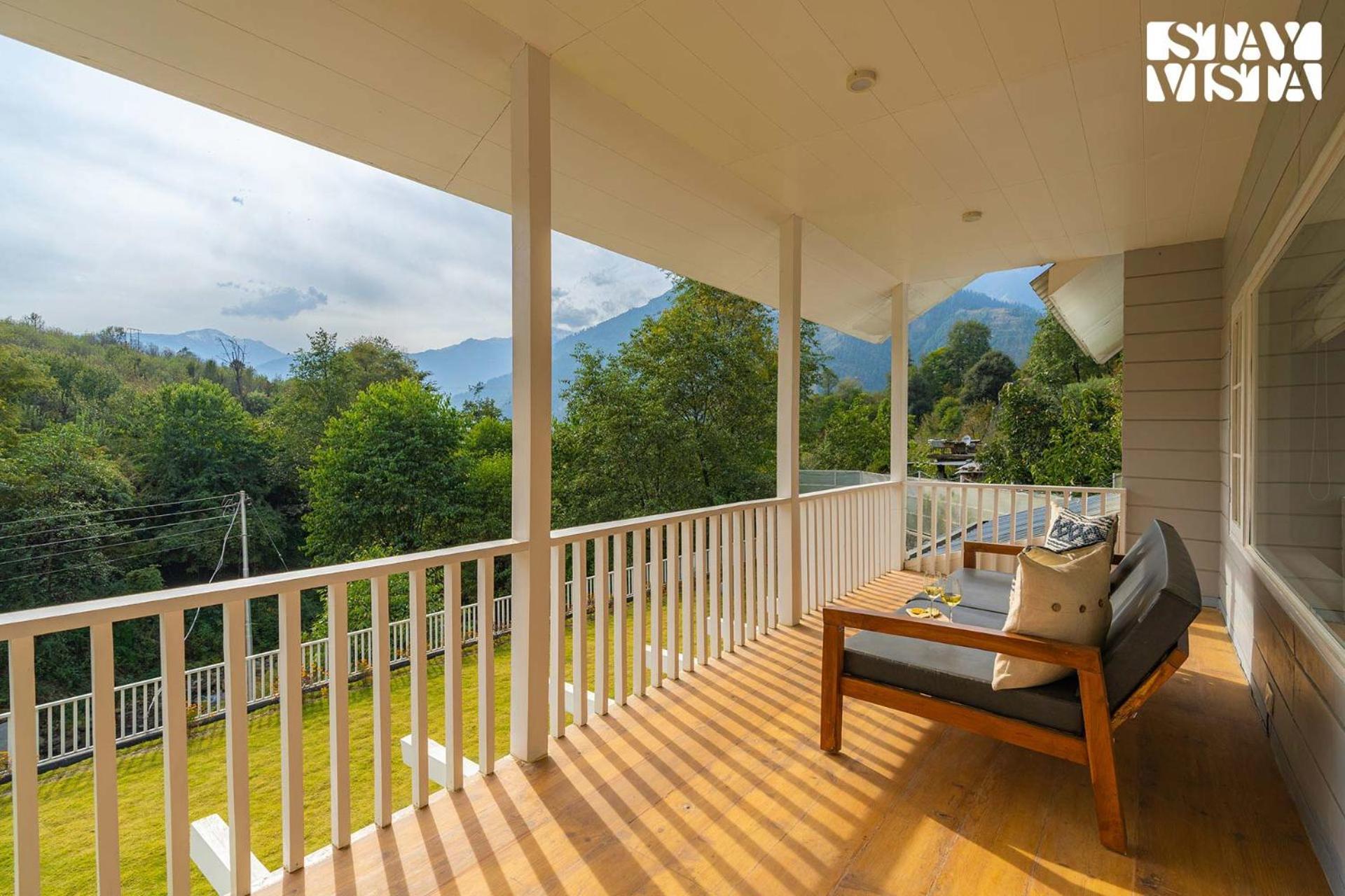 Stayvista At Riverside Symphony Manāli Exterior foto