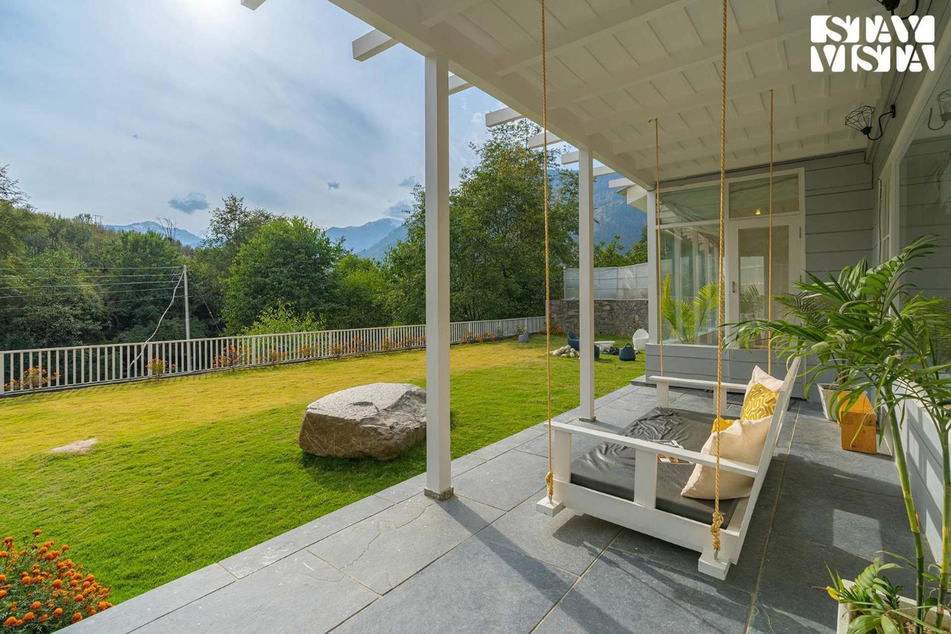 Stayvista At Riverside Symphony Manāli Exterior foto